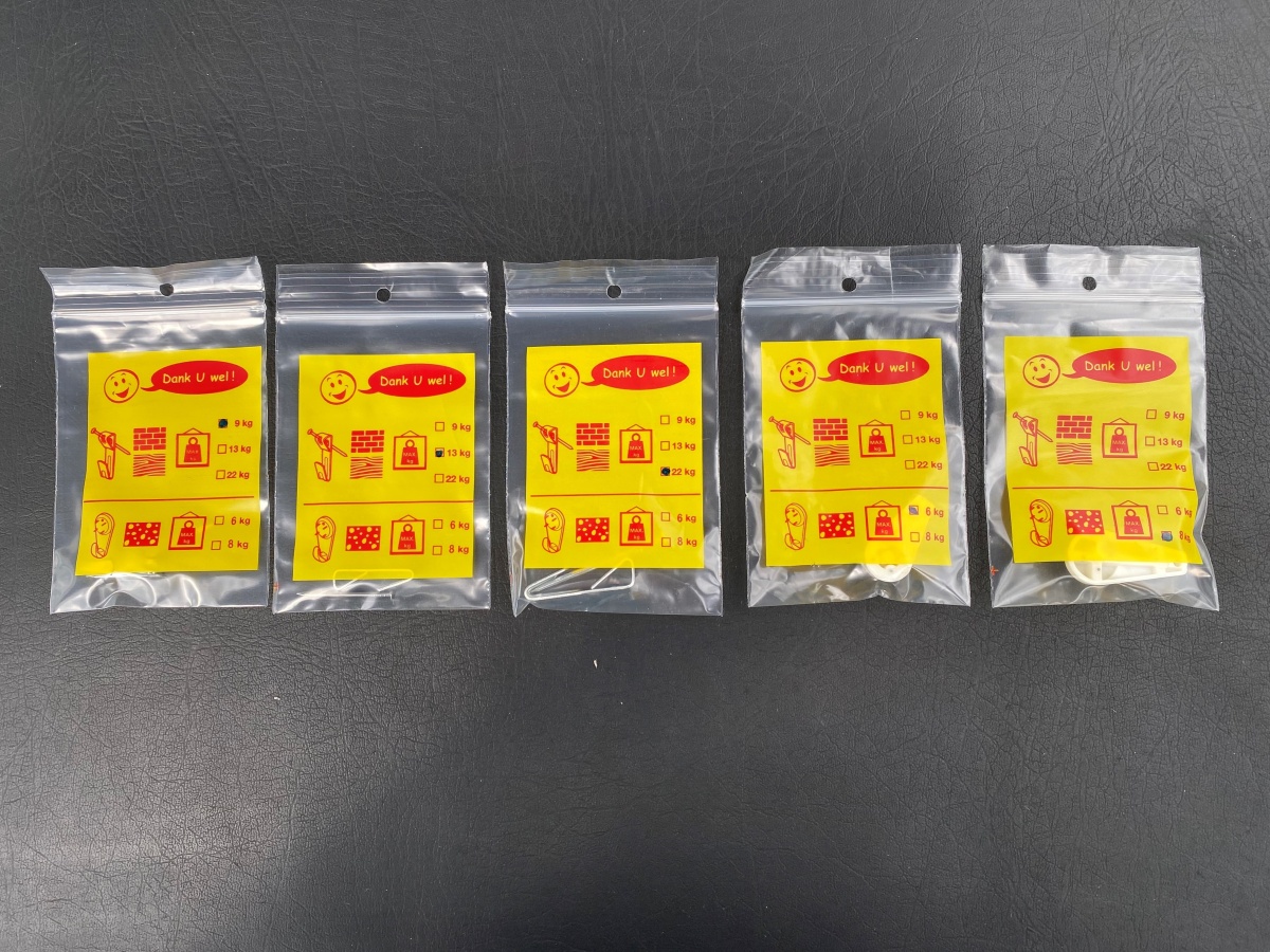 Reisaco Ophanghaakjes assortiment 1 doos elk, totaal 400 zakjes