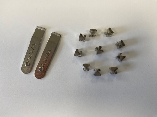 Aclé Wisselklem 1/4-1, 5 x 6 x 5 mm, 10 stuks