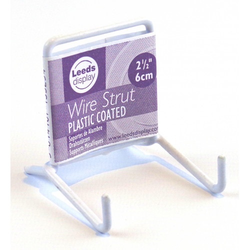 Leeds Lijststandaard wit, totale hoogte 6 cm, 1 stuk