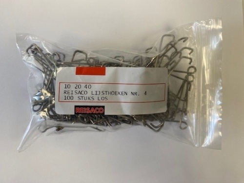 Reisaco Lijsthoeken nr. 4, 100 stuks