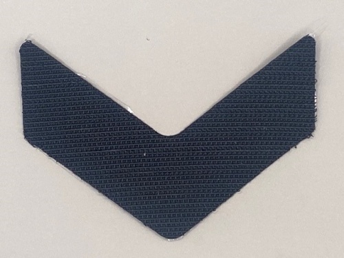 Klittenband hoekjes zwart 66 x 23 mm, 1450 stuks