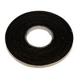 Museumvilt zwart zuurvrij, zelfklevend vilt, lengte 10 meter, breedte 8 mm, 1rol 