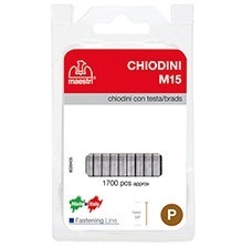 Maestri pen type M15 mm, hoogte 15 mm, 1.700 stuks 