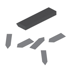 Reisaco Flexipoints, buigbare lipjes voor lipjesmachines zie omschrijving, 10.000 stuks