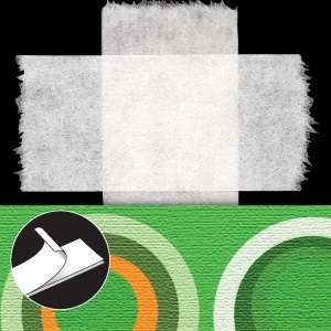 Lineco Abaca papieren plakband breedte 22 mm, lengte 45,70 meter, 1 rol