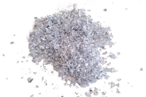 Slagaluminium Abbuerstig, A-kwaliteit, kleine vlokjes, 100 gram