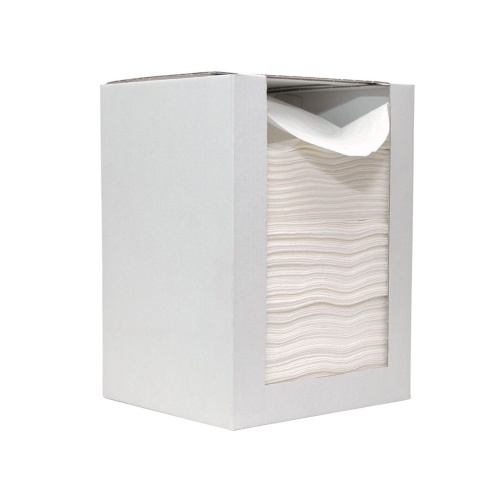 Poetsdoeken, droging zonder pluizen en krassen, 1 dispenser 100 stuks