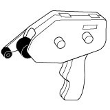 Transfer-tape houder, 1 stuk