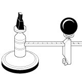 Glasrondsnijder Silberschnitt type 510, snijbare diameter van 65 mm tot 600 mm, 1 stuk